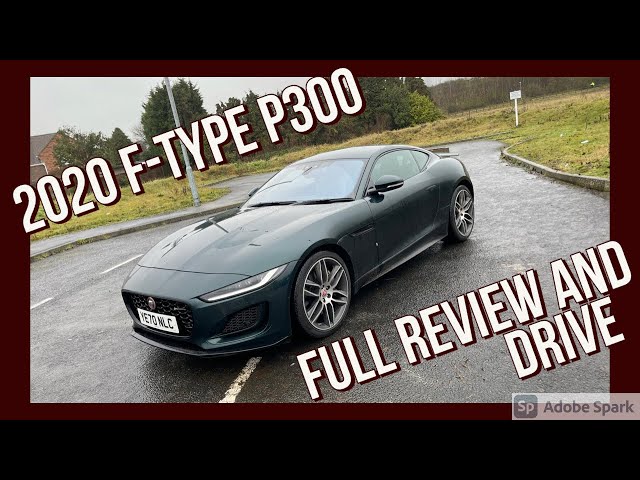 2020 JAGUAR F-TYPE P300 R-DYNAMIC COUPE full walk around and review