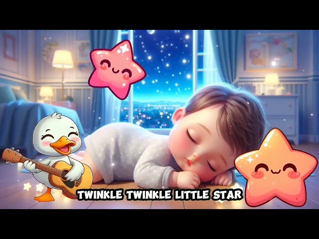 ⭐BEDTIME SONGS CHILDRENS⭐TWINKLE - TWINKLE LITTLE STAR⭐LULLABY FOR BABIES⭐SUPER SIMPLE SONGS✨☘️⚡