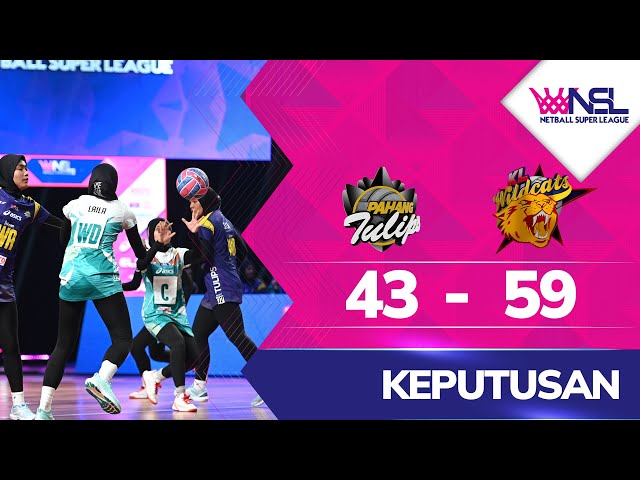 Sorotan Perlawanan: Pahang Tulips 43 - 59 KL Wildcats  | NSL 2025