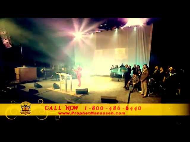 Prophet Manasseh Jordan - Heavy Anointing Begins to fall "Glory to the Lamb"