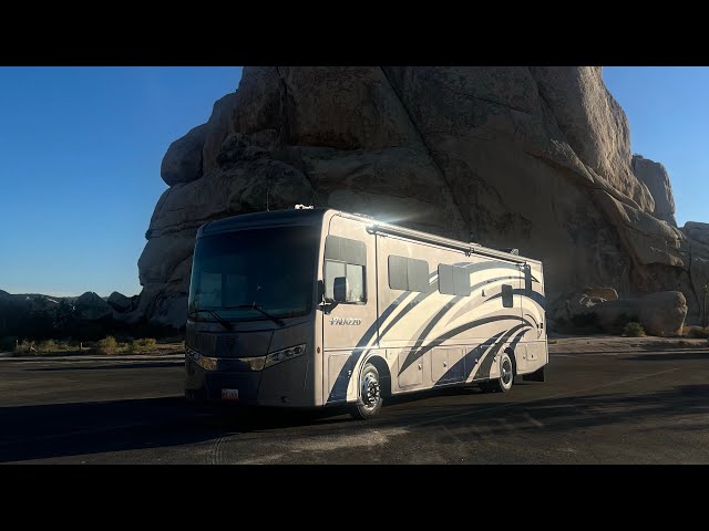 Taking our new motorhome to Joshua tree national park