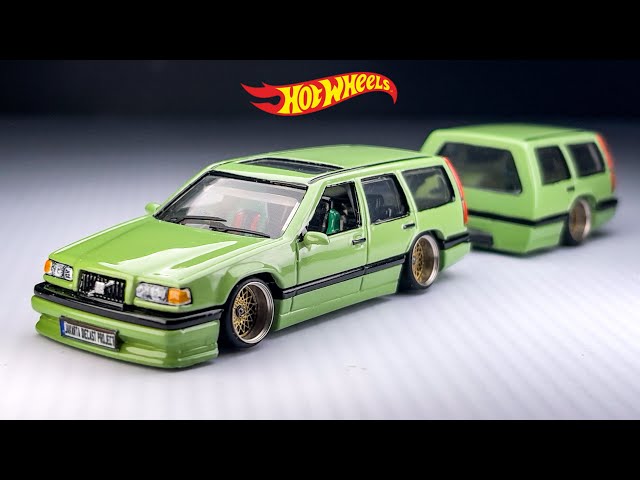 Volvo 850 Estate Trailer Hot Wheels Custom