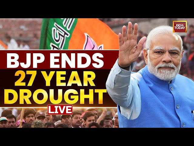 Delhi Election Result 2025 LIVE | BJP Ends 27 Years Drought In Delhi | Delhi Results| India Today