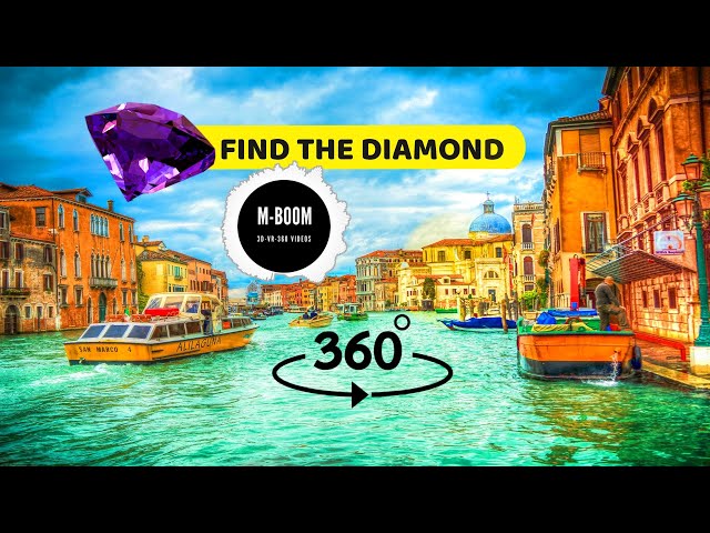 💎Entertaining Video 3d VR 360 SEARCH THE DIAMOND Perdido🎶[FREE MUSIC] 🎶