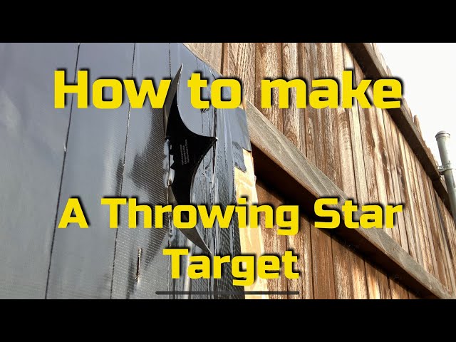 FREE Throwing Star Target Weapons | Workshop