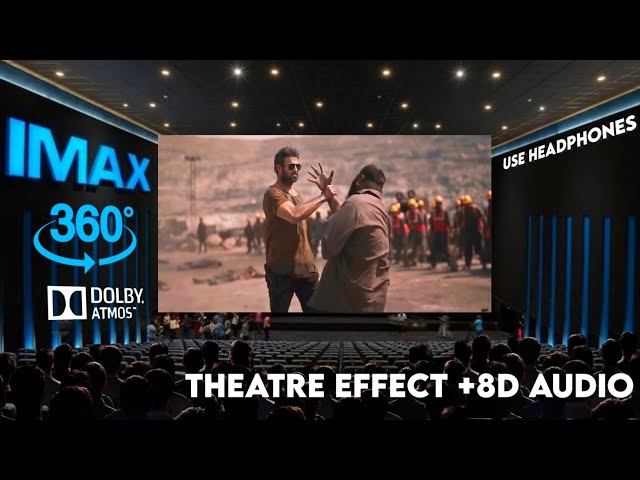 PRABHAS' ACTION- Coal Mine Fight Scene |Theatre Experience Dolby  Surround  sound | Salaar Movie