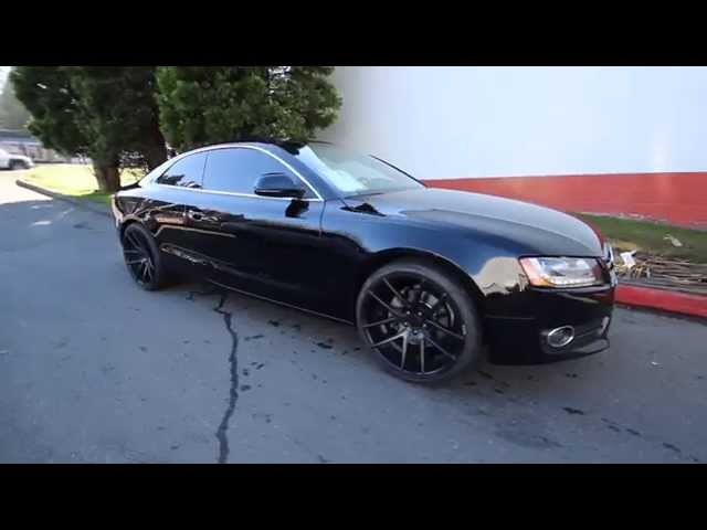 2009 Audi A5 3.2 Quattro | Black | 9A037488 | Redmond | Seattle