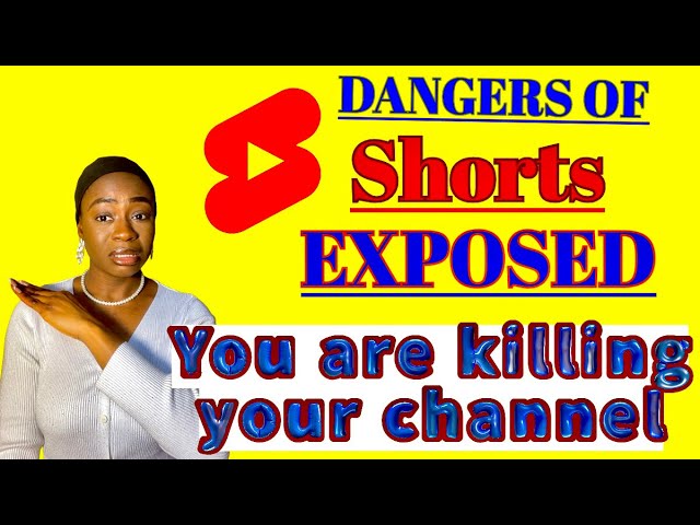 Why You Tube Shorts Is KILLING Your Channel | Must Watch!!