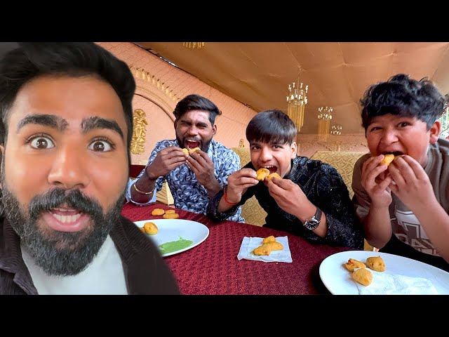 Pakoda eating challenge yash ajay chinu