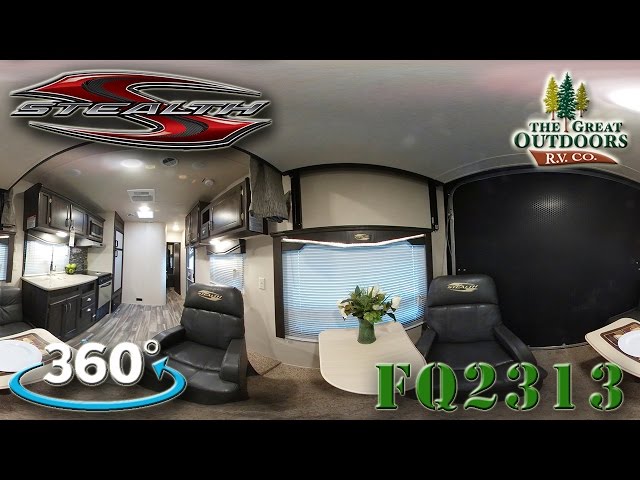 VR 360° 2017 FOREST RIVER STEALTH FQ2313 (ST202)