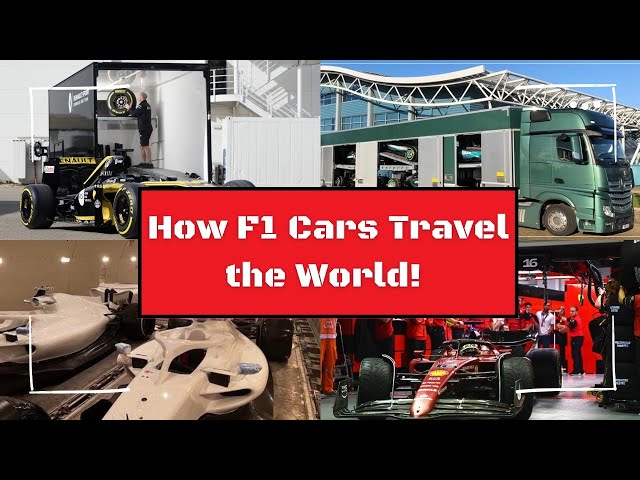 The Untold Story of How F1 Cars Travel the World! 🌍🏎️ | #f1 #formula1 #motorsport #dhl