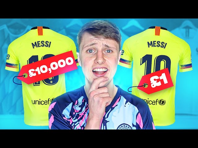 My £10,000 Football Shirt - REAL or FAKE?!