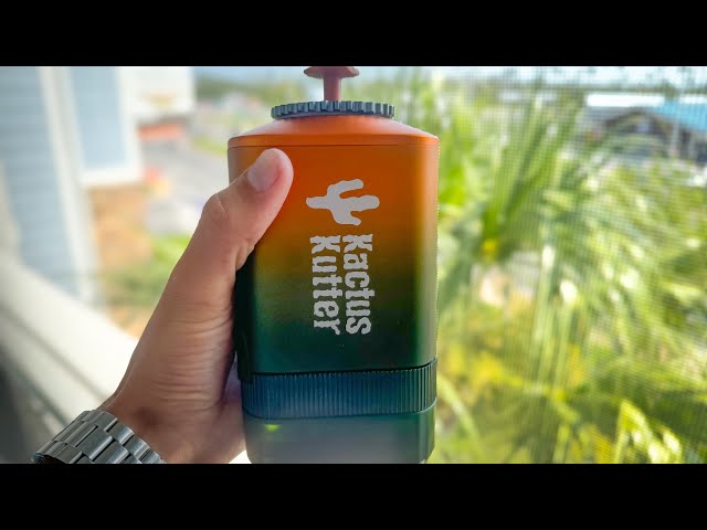 The Most Insane 5gram Grinder EVER | Kactus Kutter REVIEW