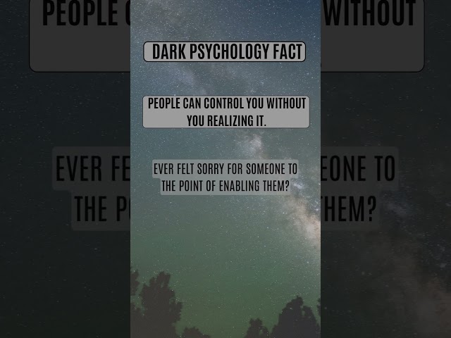 How Pity is Used to Manipulate You – Dark Psychology!