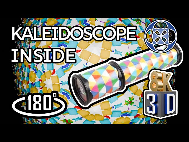 Like a REAL kaleidoscope! VR180 8K 3D with ♫♪ ambisonic sound ♪♫