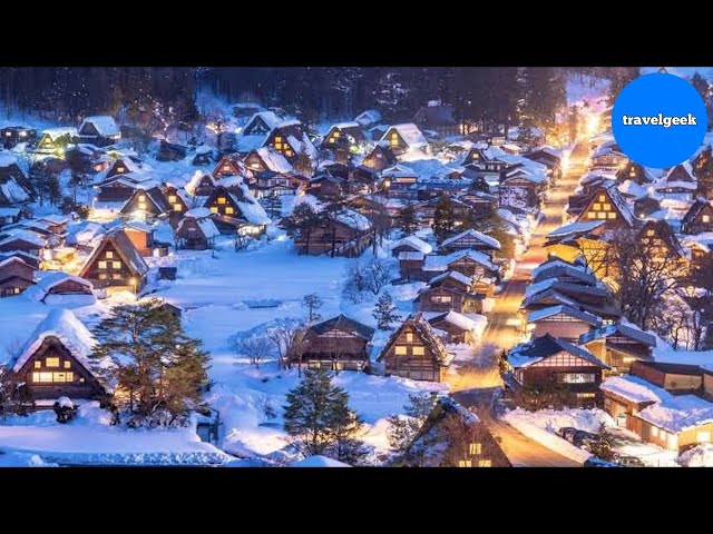 I Spent a Magical Night at Japan's Most Beautiful Snow Village | Shirakawa-go