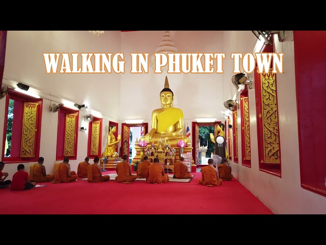 PHUKET, THAILAND : Walking in Phuket Town