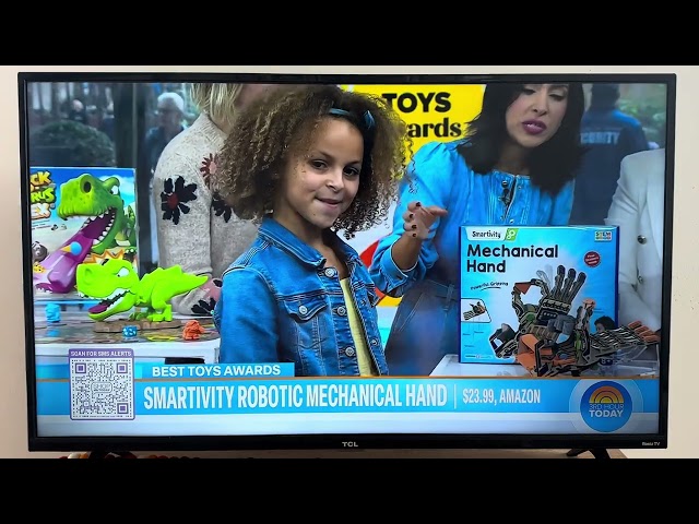 Smartivity Mechanical Hand Featured on TODAY Show's Best Toys of 2024