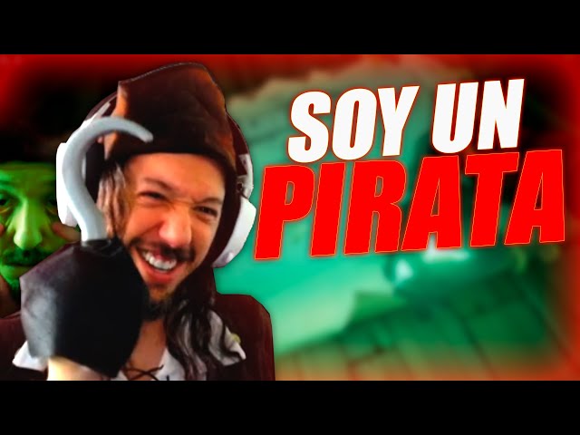 Me DISFRAZO de 🦜 PIRATA 🦜 para jugar al Sea Of Thieves | KNekro