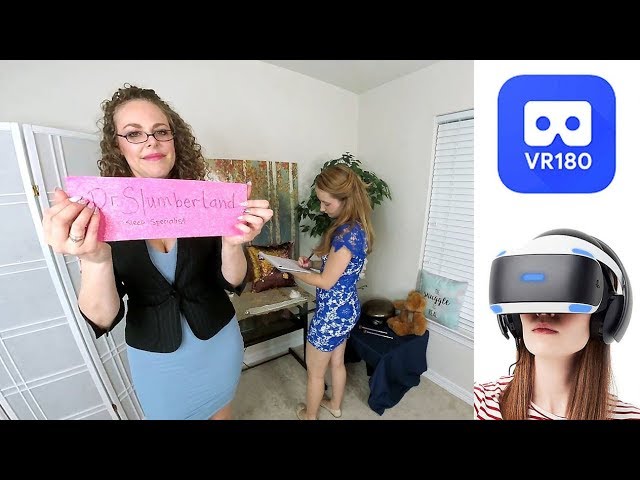 Virtual Reality ASMR Sleep Clinic Experience Part 2!  VR180