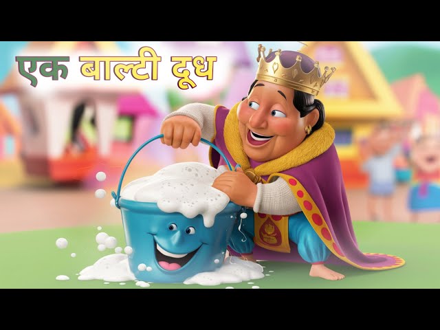 एक बल्टी दूध/ hindi kahani/ moral stories/ hindi kahaniya/ bedtime stories/ new story/cartoon story