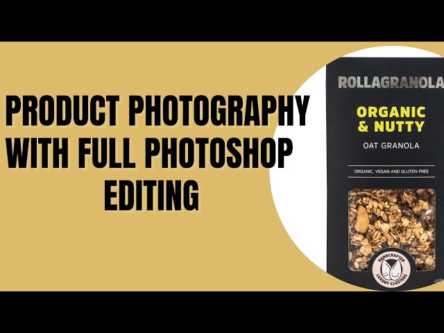 Product Photography WITH FULL Photoshop Editing