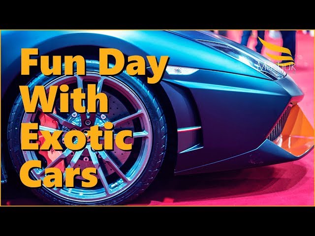 Fun Day with Exotic Cars | Lamborghini, Porsche, Ferrari, McLaren