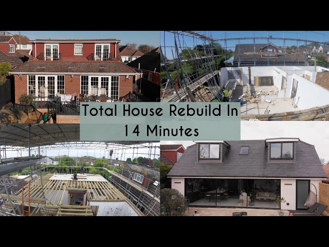 FULL HOUSE BUILD TIMELAPSE | WATCH OUR HOUSE GET BUILT IN 14 MINUTES | Kerry Whelpdale