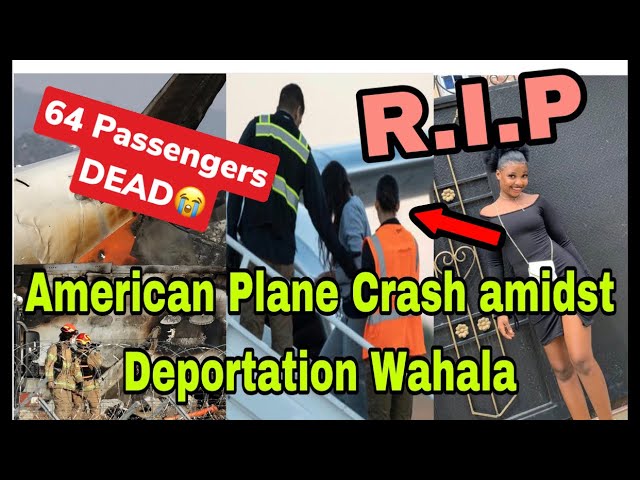 BREAKING: T£ARS FLOW AS AMERICAN AIRLINE CRASH£S AMIDST DEPORTATION ALSO POPULAR TIKTOKER FOUND D£AD