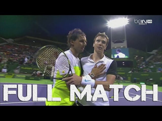 Doha Open 2016 : Rafael Nadal vs Andrey Kuznetsov (1/4 Finale), FULL MATCH HD