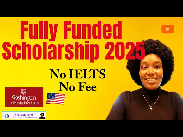 apply now! fully funded scholarships in the usa 2025 – no ielts & no fees!