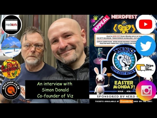 An Interview With Simon Donald The Creator of Viz at Nerd Fest