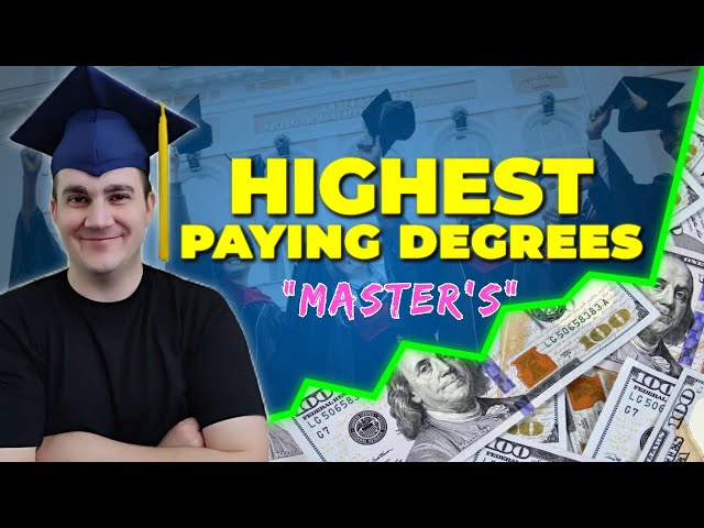 MASTER'S Degrees That Pay BIG (And are REALLY Fast!)