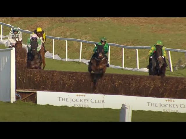 Cheltenham Festival next? ONLY BY NIGHT impresses at Exeter | Racing TV