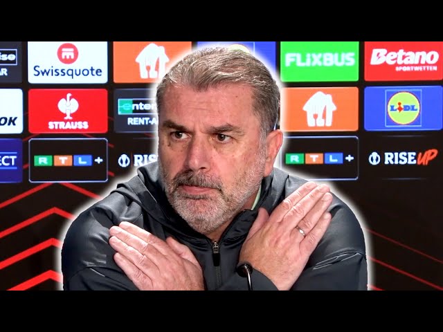 'Even my TRANSLATOR’S INJURED! Just STAY AWAY FROM ME!' | Ange Postecoglou | Hoffenheim v Tottenham