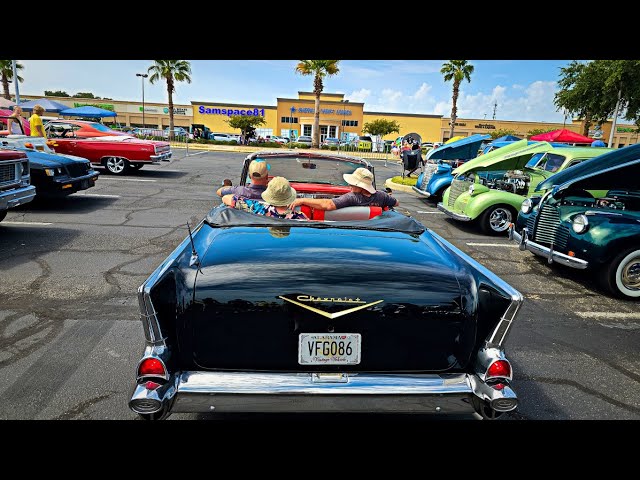 Massive Cruisin the Coast classic car show week Biloxi Mississippi Samspace81 car show stop