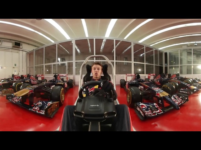 British GP - Daniil Kvyat 360 hotlap - Scuderia Toro Rosso