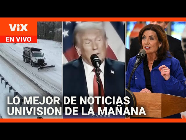 Lo mejor de Noticias Univision de la mañana | jueves 20 de febrero de 2025