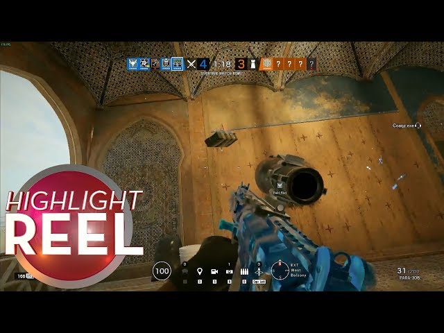 Highlight Reel #497 - Rainbow Six Siege Player Thinks Fast