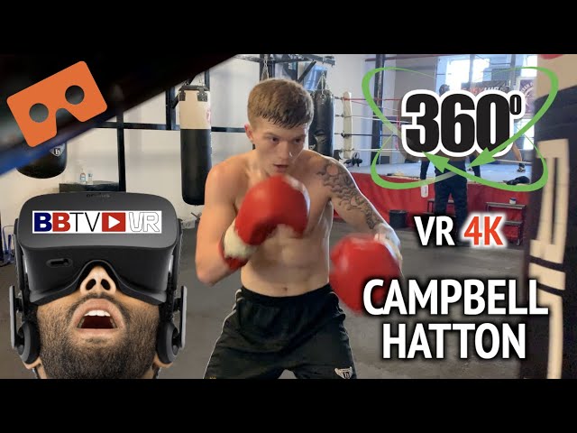 VR 360° INTERVIEW | CAMPBELL HATTON'S THOUGHTS ON MAKING HIS PROFESSIONAL DEBUT ON WHYTE-POVETKIN 2