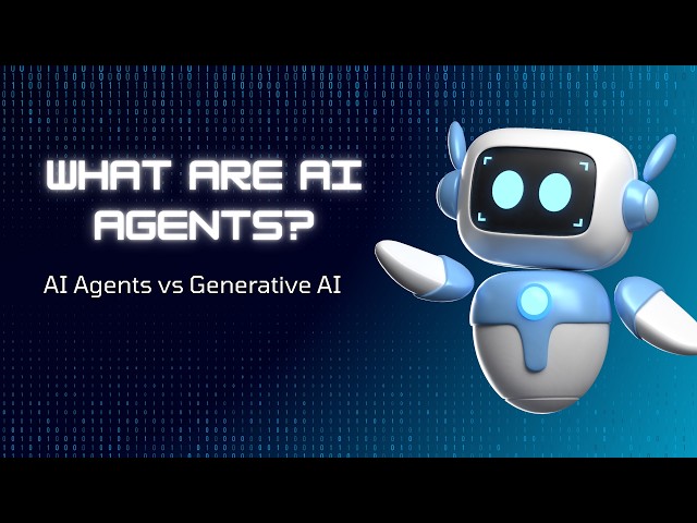 What Are AI Agents? | AI Agents vs Generative AI Explained by Harshit Kr