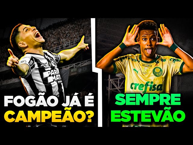 ESTEVÃO SALVA PALMEIRAS, MAS BOTAFOGO JÁ É CAMPEÃO BRASILEIRO!