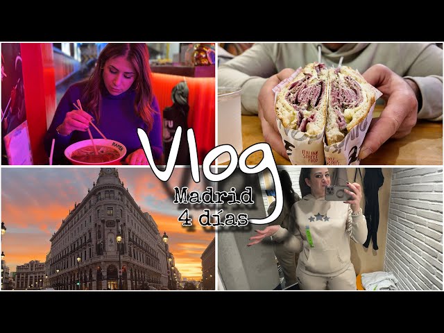 VLOG MADRID 4 days 💜 I try RAMEN, 🍜 Primark, Monologues, CHINESE New Year 👲