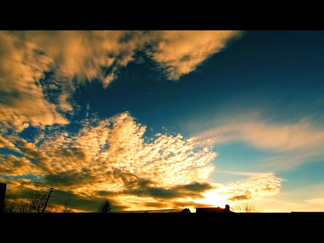 FREE Sunset Sky Video Background Footage for Commercial Use hd 1080p60