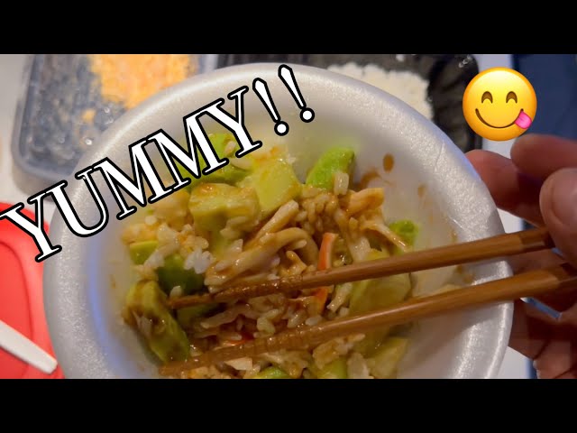 Making Poke In a Semi Truck!! | Trucker Eats #trucking #cooking