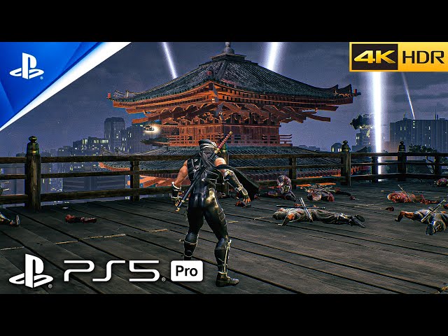 (PS5 PRO) Ninja Gaiden 2 Black LOOKS AMAZING ON PRO | Pro Enhanced Unreal Engine 5 GraphicsGameplay