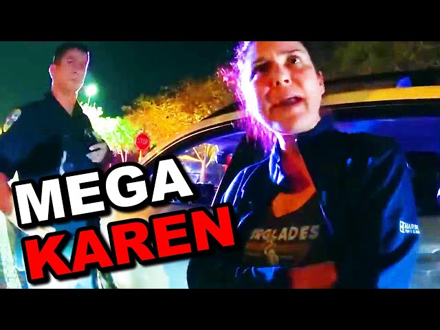 Entitled Karen has MELTDOWN During Her Arrest