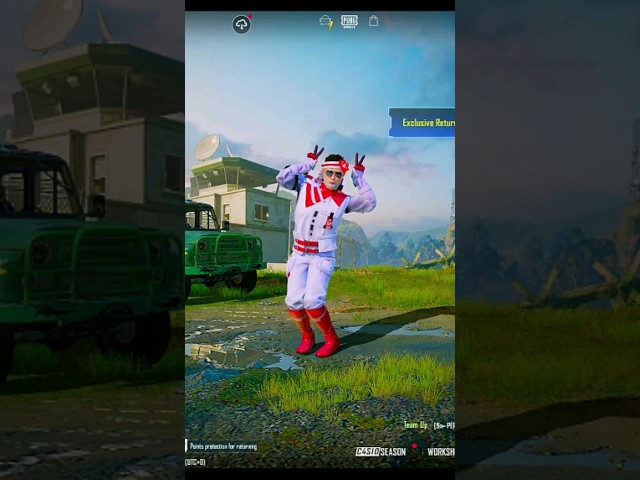 PUBG MOBILE EMOTE || #shorts #pubgshorts