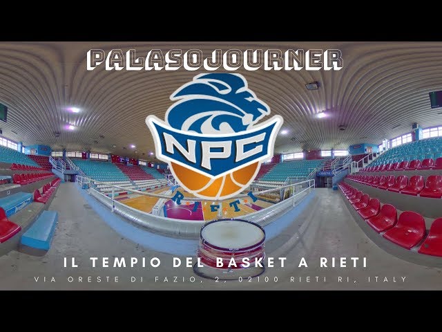 #360VR Virtual Tour PalaSojourner Rieti Basket