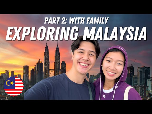 MALAYSIA with FAMILY from EUROPE 🇲🇾 Melaka, China Town, National Mosque, Batu Caves!